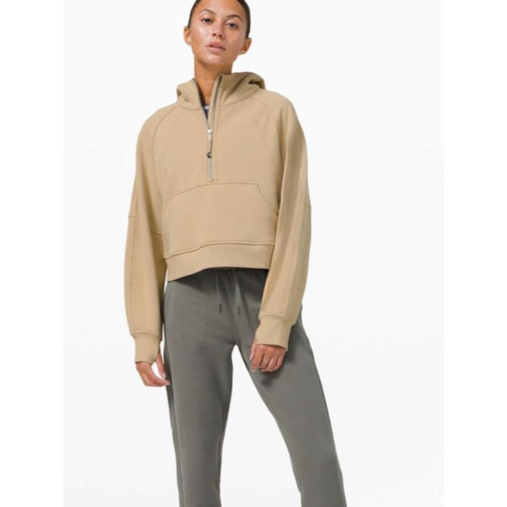 Lululemon Scuba Oversized Half-Zip Hoodie | Trench | Size XS/S